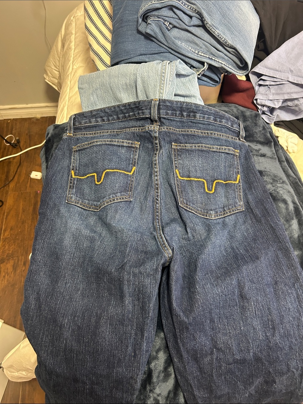 Kim’s ranch jeans Jennifer’s brand new